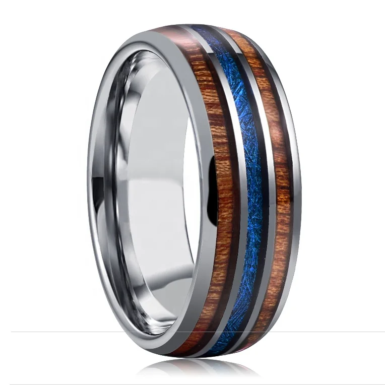 Customized Wholesale Tungsten Carbide Blank Ring For Inlay Jewelry ...