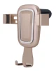 ABS Material Air Vent Cellphone Stand Gravity Auto Lock Metal Car Mount For Car