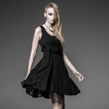 2016 Gothic Summer Latest Fashion Splice Fence Black Net Dress Pq 2016 Gothic Summer Latest Fashion Splice Fence Black Net Dress Pq 034