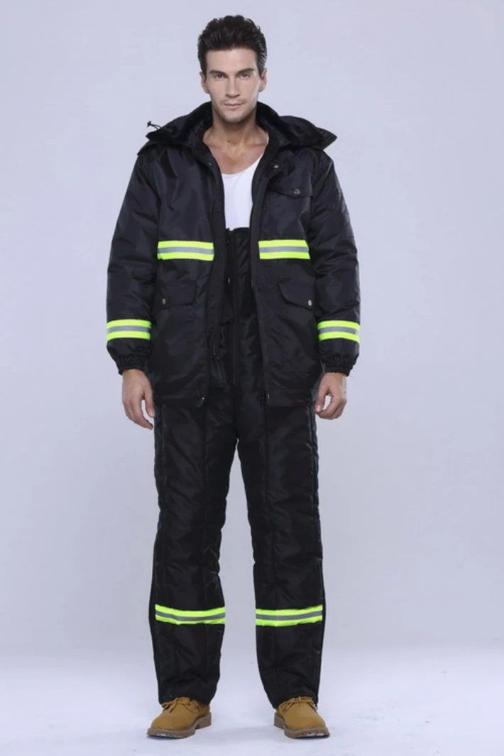 Oem Customized High Quality Cotton-padded Reflective Safety High ...