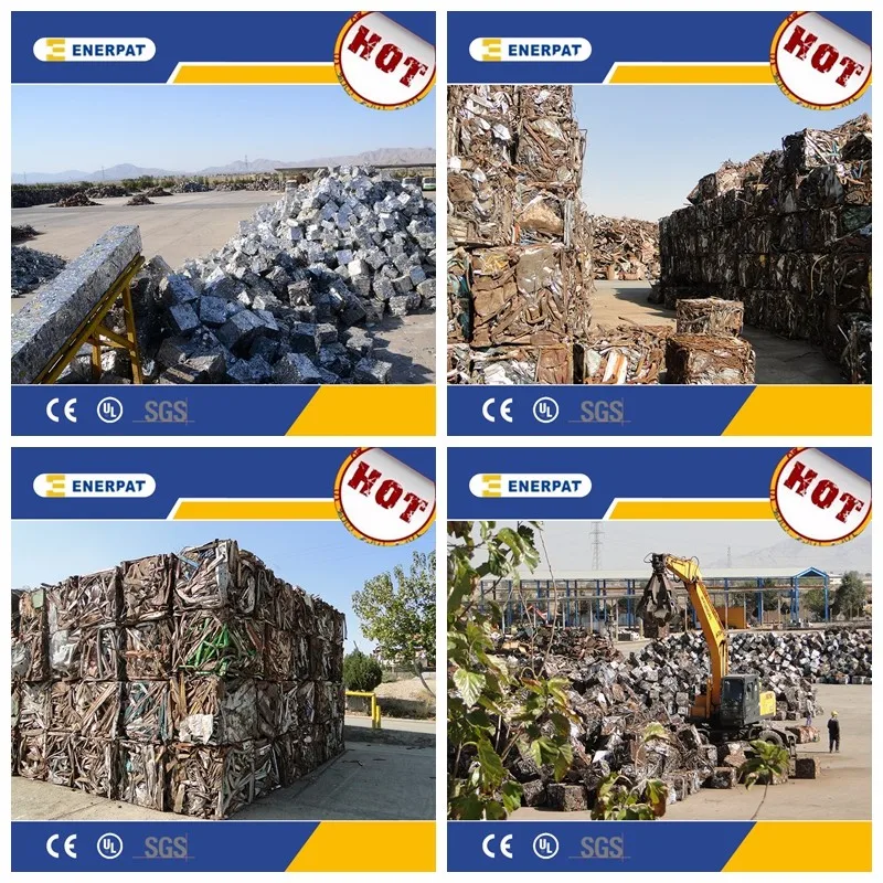 Hot sales Light Metal Scrap Baler machine , automatic metal baler, hooper style for sales