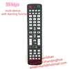 High Quality Black 55 keys multi device full learning remote control