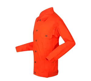 New Arrival Best Quality red color CVC demin work wear uniform New Arrival Best Quality red color CVC demin work wear uniform