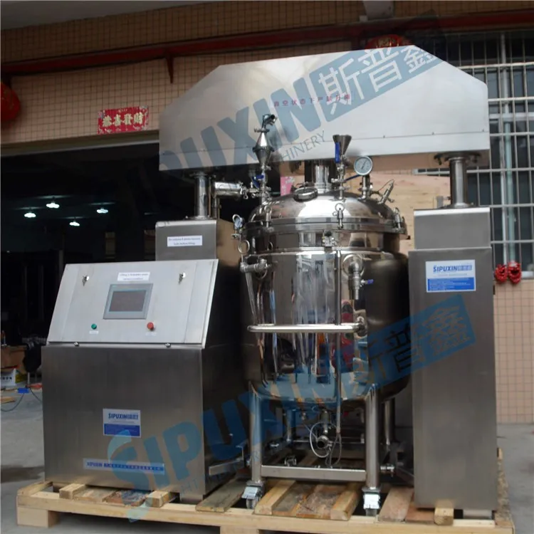 Ei 510L movable vacuum mixing tank for high viscous material (36)