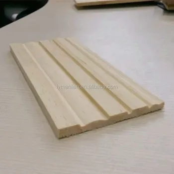 Interior Decorative Timber Baseboard Flooring Wood Trim