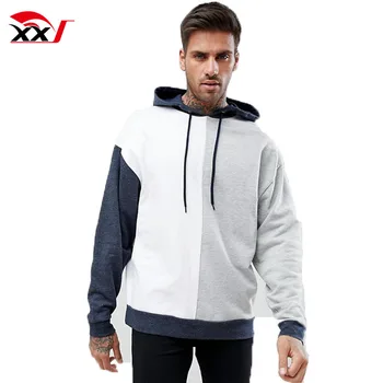 two tone hoodie mens