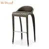 Mr.Dream made in china contemporary waterproof 4 leg low back patio bar stools