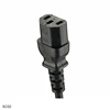 10A 250V VDE UL Approval AC Extension Cord Electric Wire Cable 3 Pin IEC Computer Connector Power Plug C13
