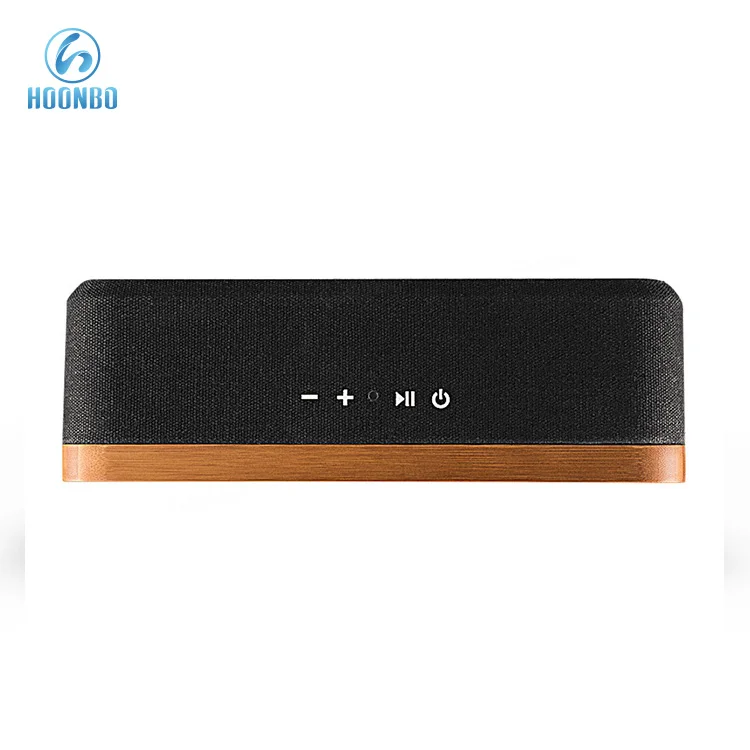 Retro Style Unique Design TWS Wooden Portable Bluetooth Speaker Bamboo