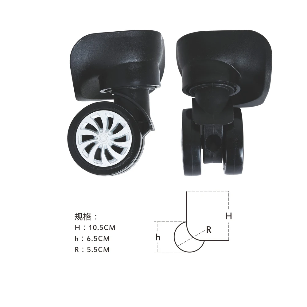 luggage swivel wheels