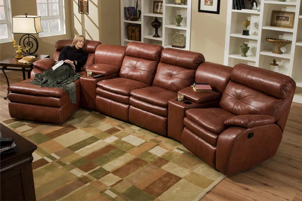 Custom color single seater recliner chair