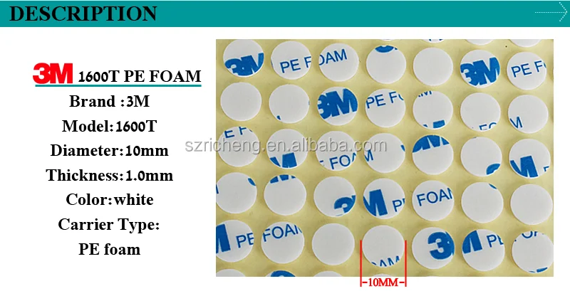3m double sided tape dots
