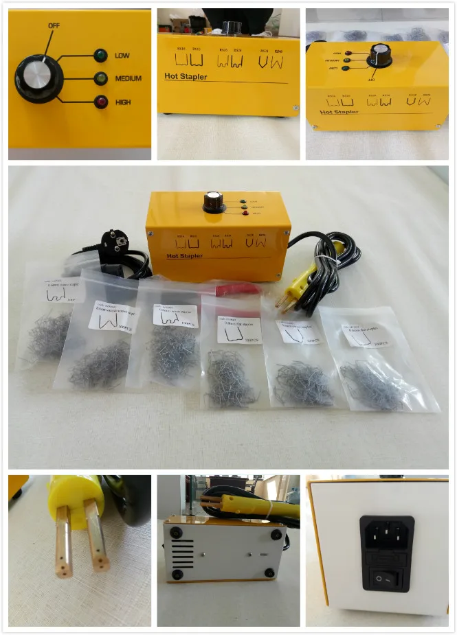 Autenf hot stapler for plastic welder kit