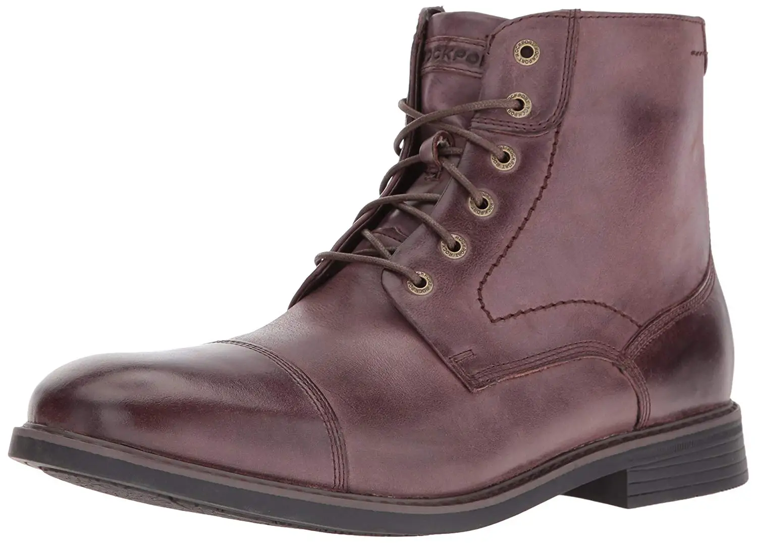 rockport cap toe boot