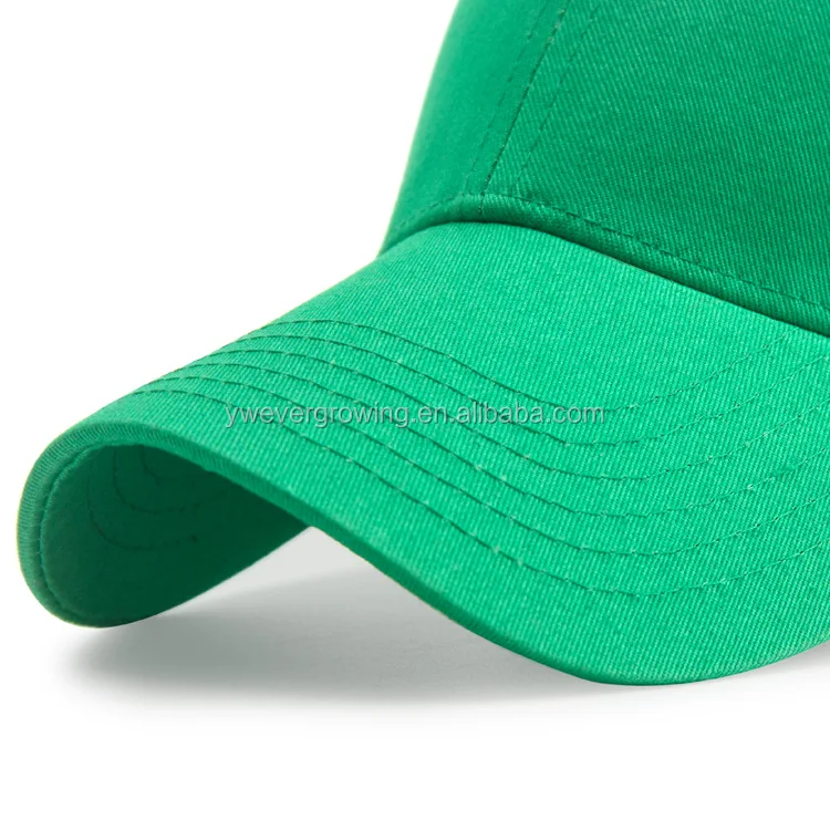 High Quality Customize Green Baseball Cap Without Top Blank Buy
