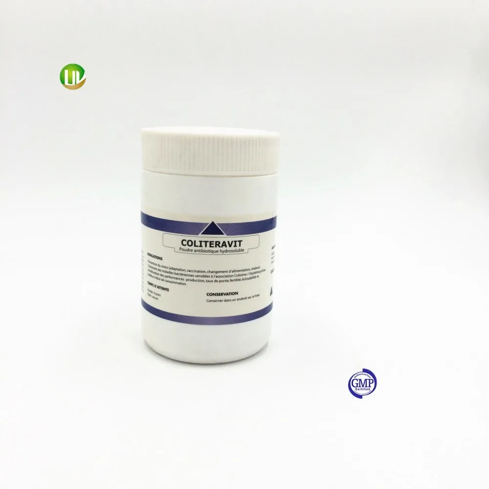 Animal Use Soluble Powder Colistine Sulfate Oxytetracycline Hcl Vitamin
