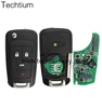 Mhz433 one btn push to start car key replacement auto remote control for Chevrolet