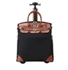 2019 new design 20 inch Waterproof luggage vintage trolley bag portable roller backpack