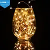 Christmas decorative copper wire fairy string light for home decoration glass bottle
