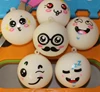Decompression Simulation Lovely Emoji Bread PU Slow Rebound Squishy Toys