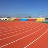 Synthetic full pu rubber athletic track for outdoor sports stadium track and field