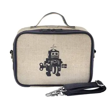 Raw Linen Insulated Lunch Bag Box Multiple School Office Ice Pack Cooler Cartoon Eco Hemp Product On Alibaba Raw Linen Insulated Lunch Bag Box
