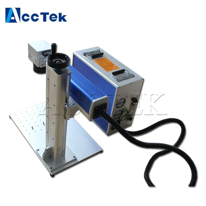 ak20f fiber laser metal marking machine