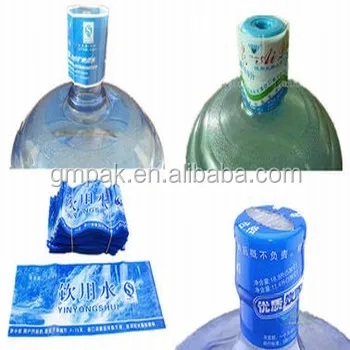 gallon water bottle shrink seal neck sleeves larger sleeve