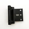Powder Coating Square Black Aluminum Reinforcement Lock Latch Door Lock For Wooden Door
