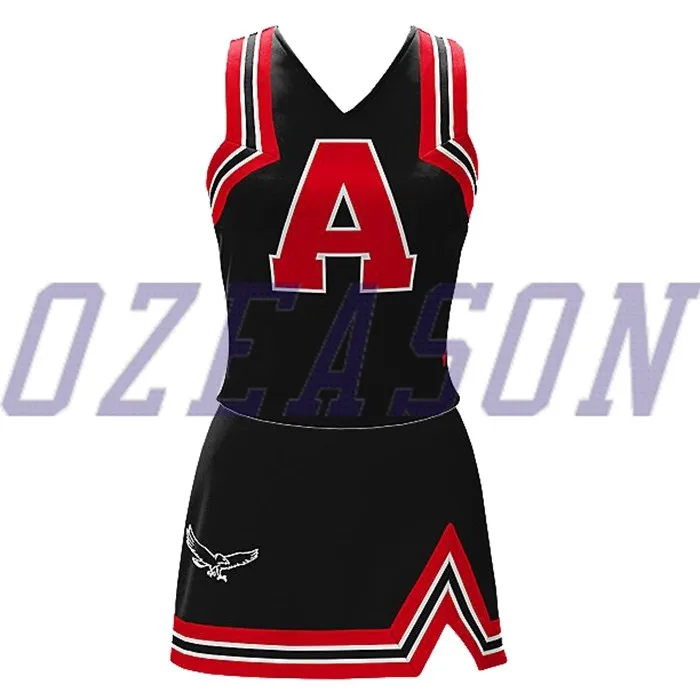 New Cheer Dance Costume Designs Customized Sublimated Cheer Dance
