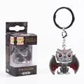 Original Funko Pop Game of thrones Jon Snow Daenerys Targaryen keychain 2016 New Funko Pop Fire