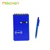 2014 customized plastic cover spiral notebook