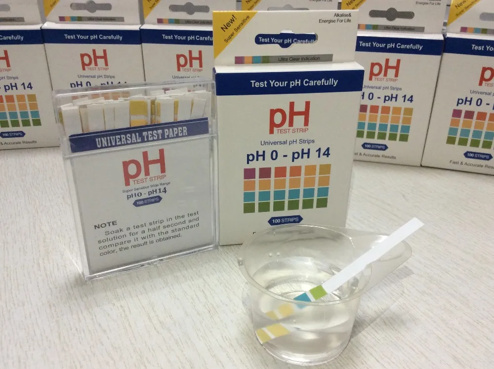 Rapid Ph Test Strips Ph 014 For Swimming Pool,Hot Tub,Drinking Water