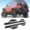 Black Side step Double Cab bar for FJ Cruiser 2007+ running board nerf bar parts
