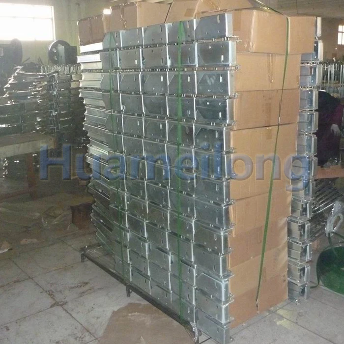 De Alta Calidad De Almacén De Acero Galvanizado 2 Plegable De Metal De