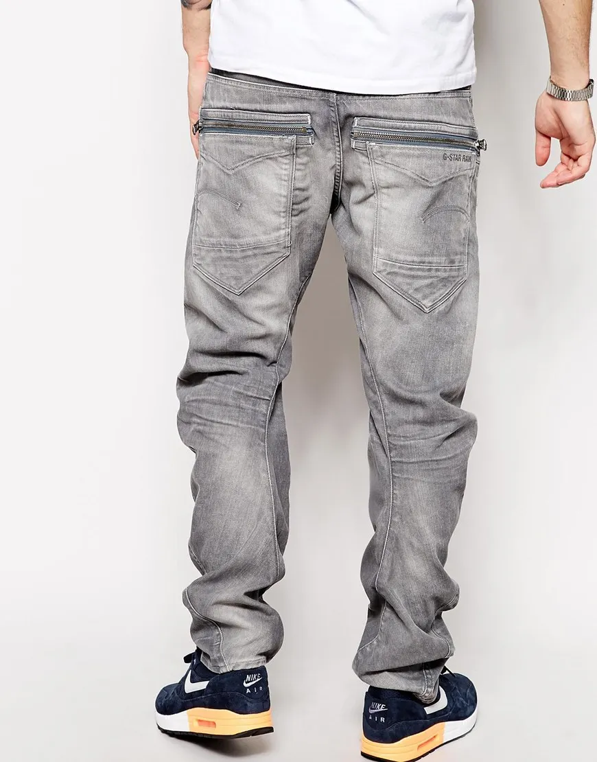 2015 Light Grey Color Jeans Pants Design Formal Style Wholesale Custom ...