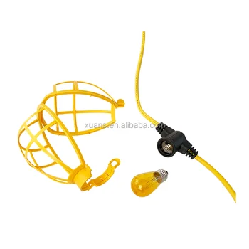 Ul Roved Led Outdoor Construction Temporary Lighting String Light With Plastic Cages Ul Roved Led Outdoor Construction Temporary Lighting String Light With Plastic Cages
