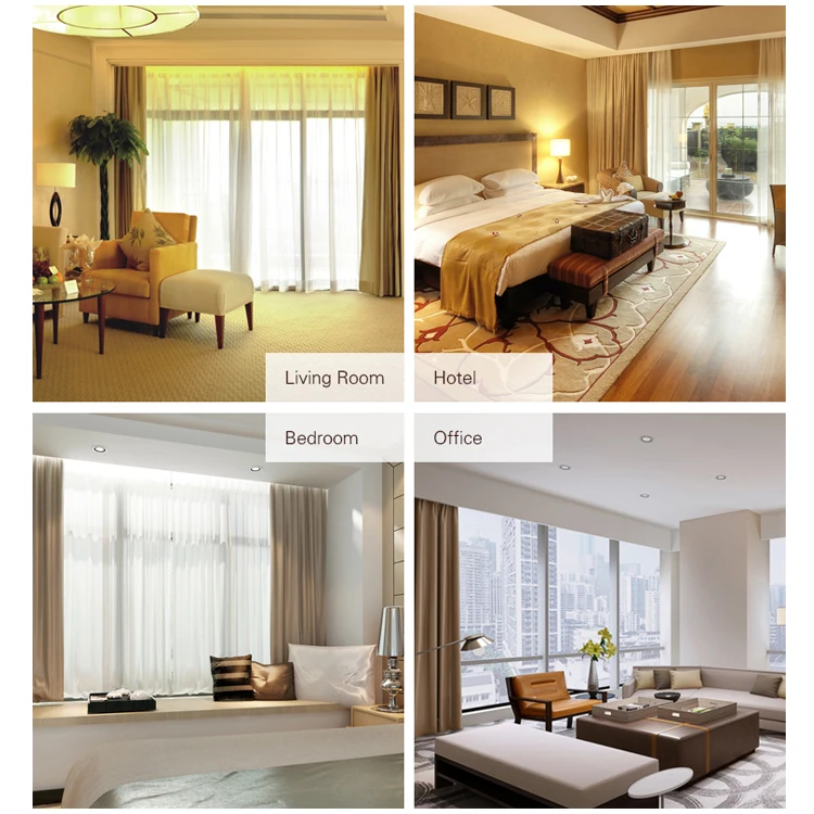 Electric Motorized Control Zigbee Remote Rail Stage Curtain Motor - ANKUX.COM