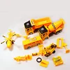 Pull Back Plastic Gift Engineering Construction Kids Educational Mini Car Model Diecast Toy Vehicles