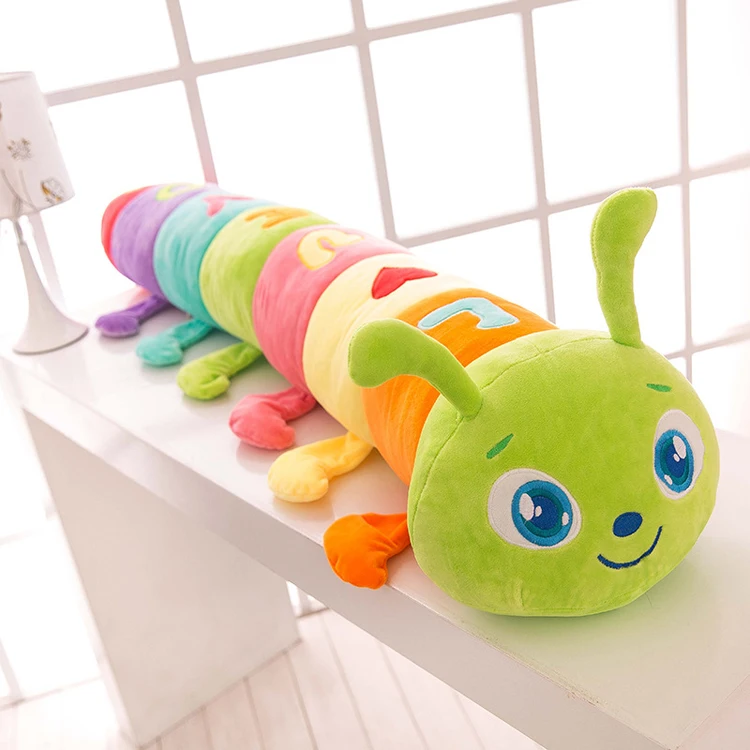 Oem Manufacturer Custom Longer Stuffed Plush Caterpillar Toy - Buy