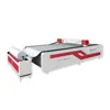JQ1830 sofa garments bags automatic leather fabric laser cutting machine with camera