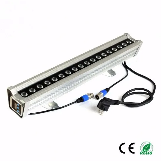 high voltage 36w RGB ip65 rgb led wallwasher outdoor with 3 years warranty