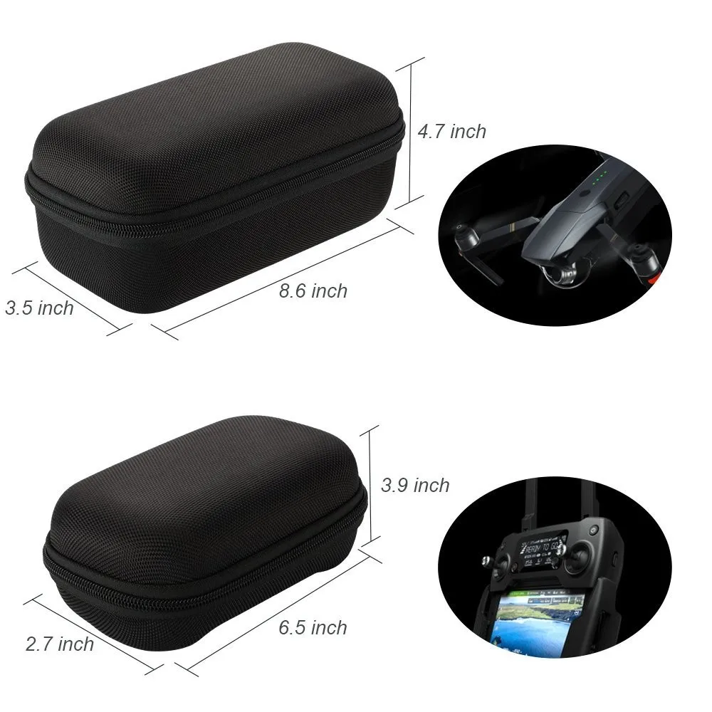 Portable Hard Shell EVA Carrying Case for DJI Mavic Pro Drone and Remote Controller Protective Accessory details