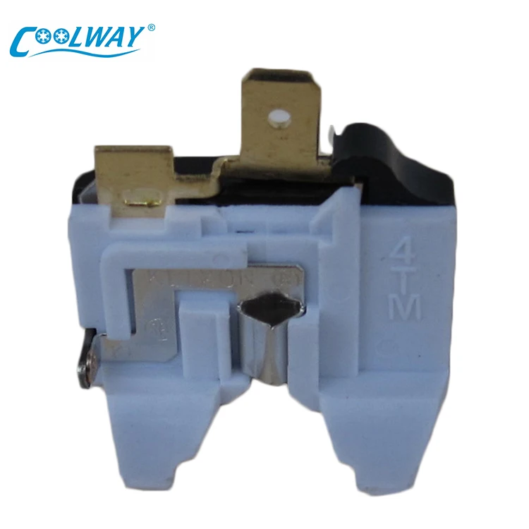 Fan Motor Heating Thermal Overload Protector Switch,Refrigerator air Conditioner Compressor Relay Overload Voltage Protector