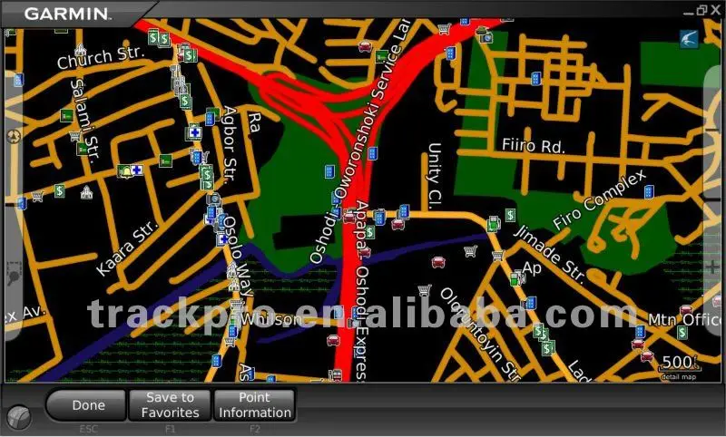 Nigeria navigation map1