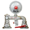 The relief valve is assembled into a box-type gas pressure regulating valve