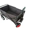 kids out door folding beach wagon cart with 4 wheel