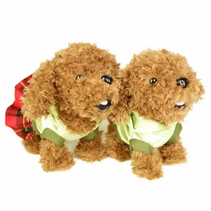 talking dog plush