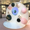 China factory custom window display resin decoration ball for luxury brand shop display