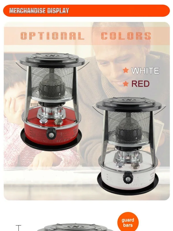 Fujika Kerosene Heaters Metal Chimney Btu9000wick Kerosene Cook And